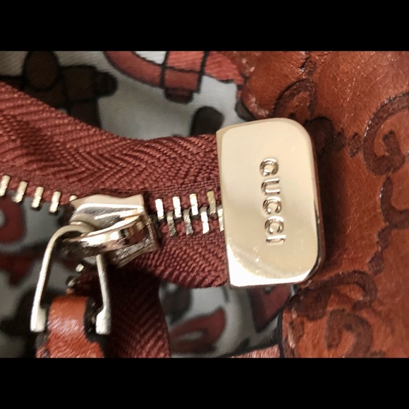 Pre-loved Gucci Signoria Leather Tote - Picture 2 of 6